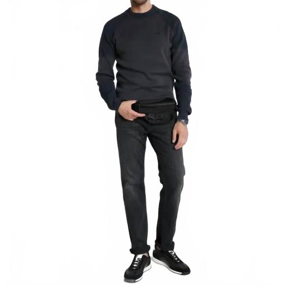 NEW HUGO BOSS hugo boss men's relka sweatshirt 027-dark grey in dark grey
